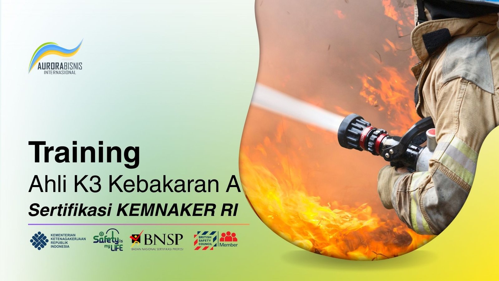 Training Ahli K3 Kebakaran A Sertifikasi KEMNAKER RI