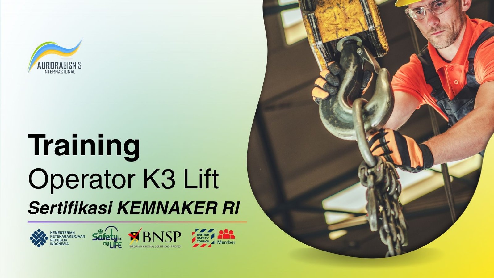 Training Operator K3 Lift Sertifikasi KEMNAKER RI