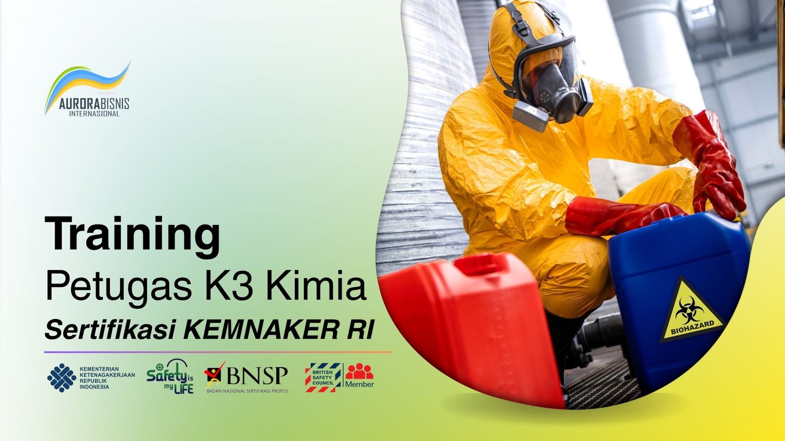 Training Petugas K3 Kimia Sertifikasi KEMNAKER RI Training Petugas K3 Kimia Sertifikasi KEMNAKER RI