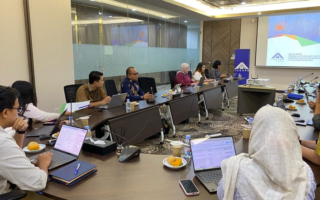 Kick Off Meeting Persiapan Audit Surveillance SMAP di PT Tugu Reasuransi Indonesia