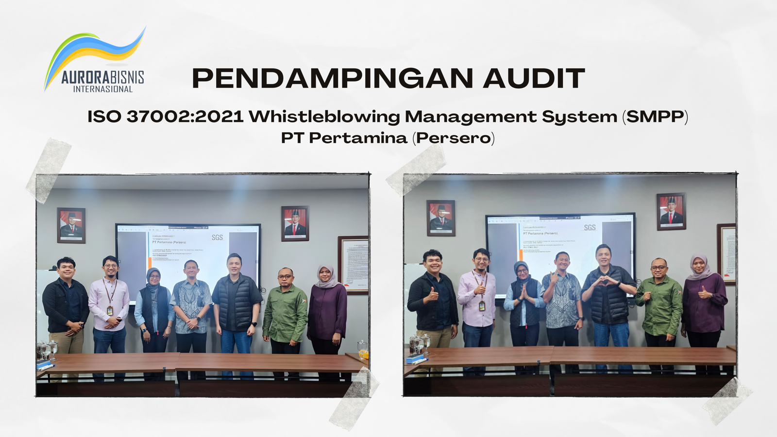 Pendampingan Audit ISO 37002:2021 WBS/SMPP PT Pertamina (Persero) Pendampingan Audit ISO 37002:2021 WBS/SMPP PT Pertamina (Persero)