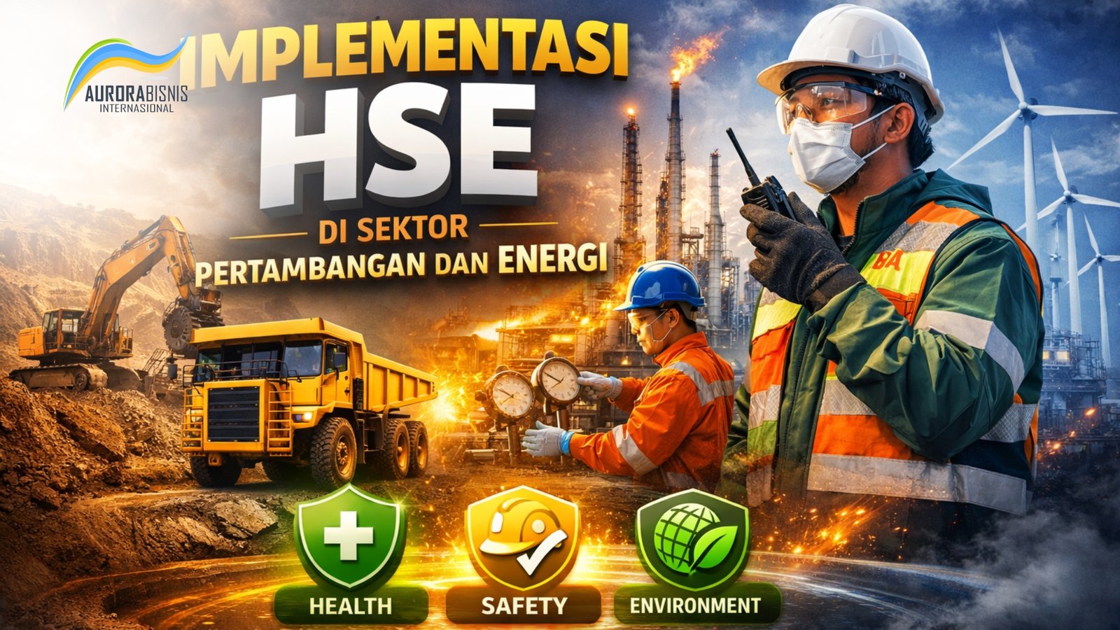 Implementasi HSE di Sektor Pertambangan dan Energi Implementasi HSE di Sektor Pertambangan dan Energi