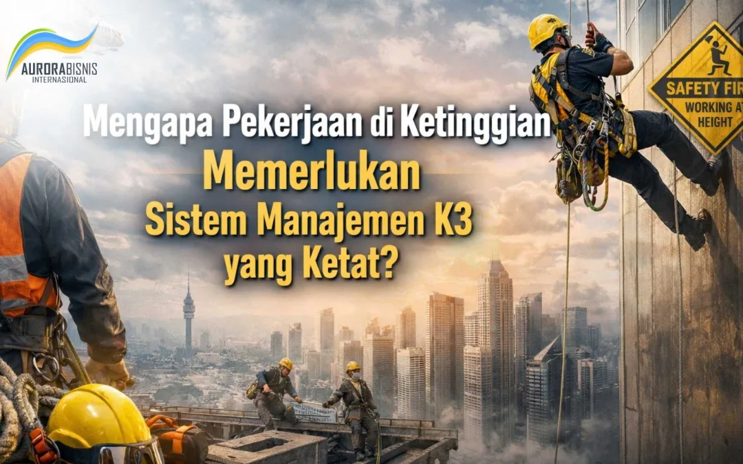 Mengapa Pekerjaan di ketinggian memerlukan Sistem Manajemen K3 yang ketat?