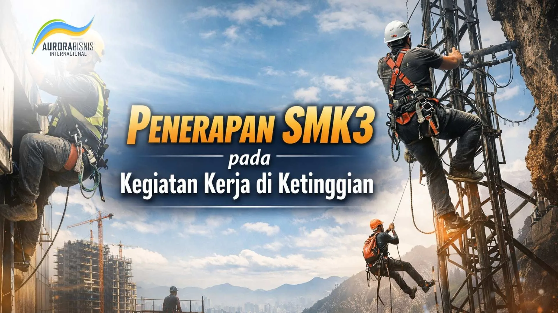 Penerapan SMK3 pada Kegiatan Kerja Ketinggian Penerapan SMK3 pada Kegiatan Kerja Ketinggian