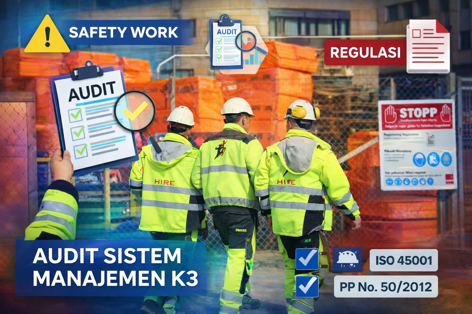 audit SMK3 audit sistem manajemen kesehatan dan keselamatan kerja (SMK3)