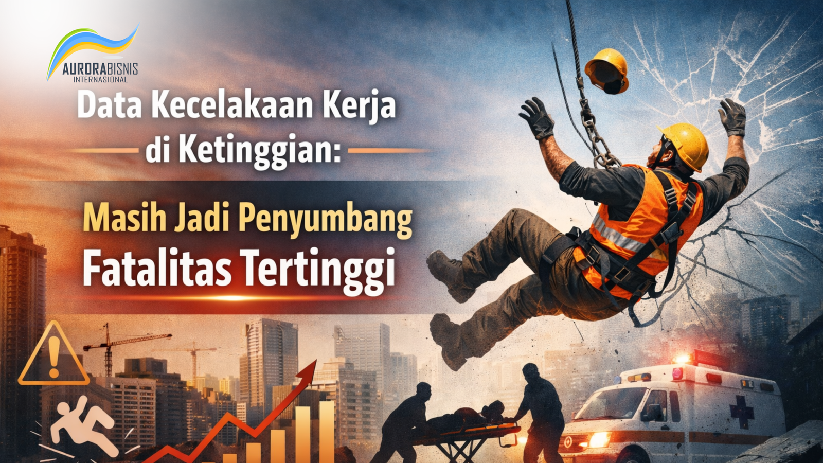 Data Kecelakaan Kerja di Ketinggian: Masih Jadi Penyumbang Fatalitas Tertinggi