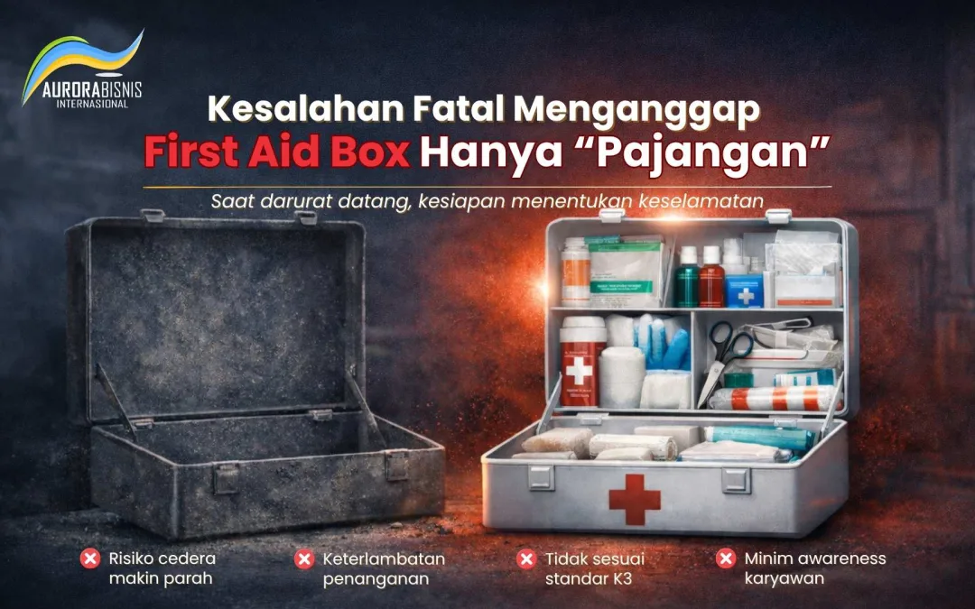 Kesalahan Fatal Menganggap First Aid Box Hanya “Pajangan” di Tempat Kerja