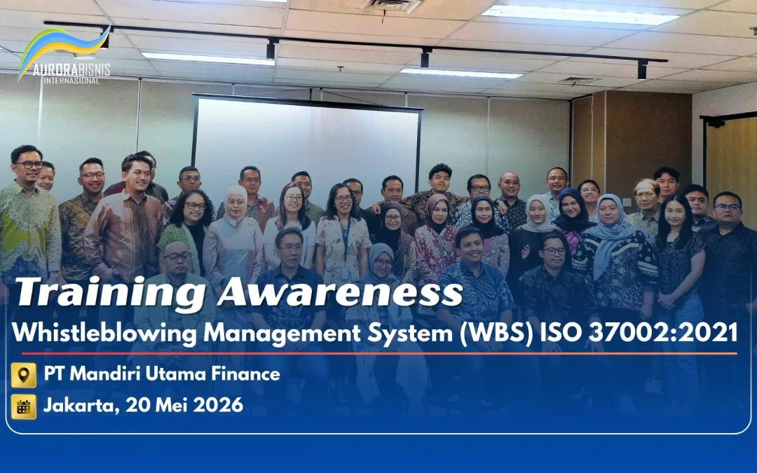 Training Awareness ISO 37002:2021 Whistleblowing Management Systems PT Mandiri Utama Finance