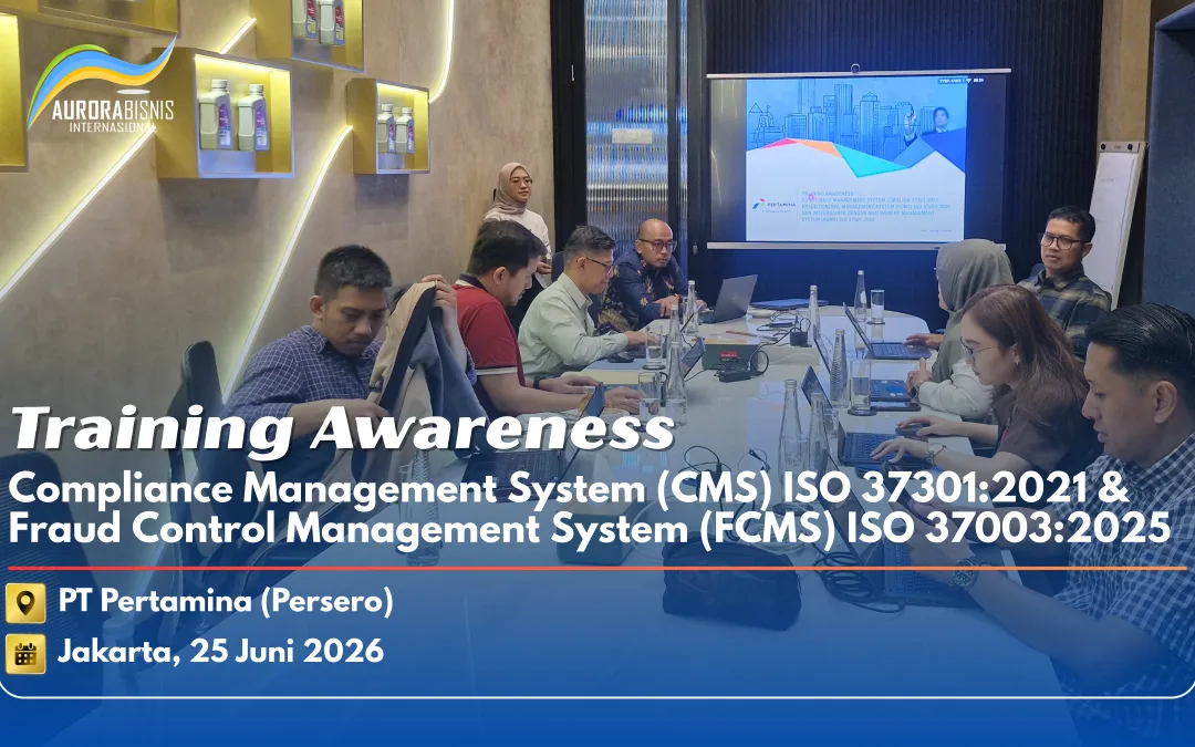 Training Awareness Compliance Management System ISO 37301:2021 & Fraud Control Management System ISO 37003:2025 PT Pertamina (Persero)