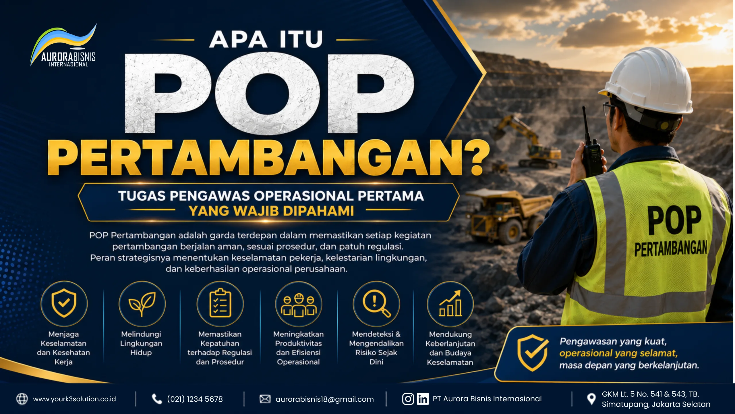 Apa Itu POP Pertambangan Tugas Pengawas Operasional Pertama yang Wajib Dipahami Apa Itu POP Pertambangan Tugas Pengawas Operasional Pertama yang Wajib Dipahami