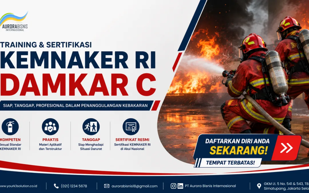 Training Damkar C Sertifikasi KEMNAKER RI