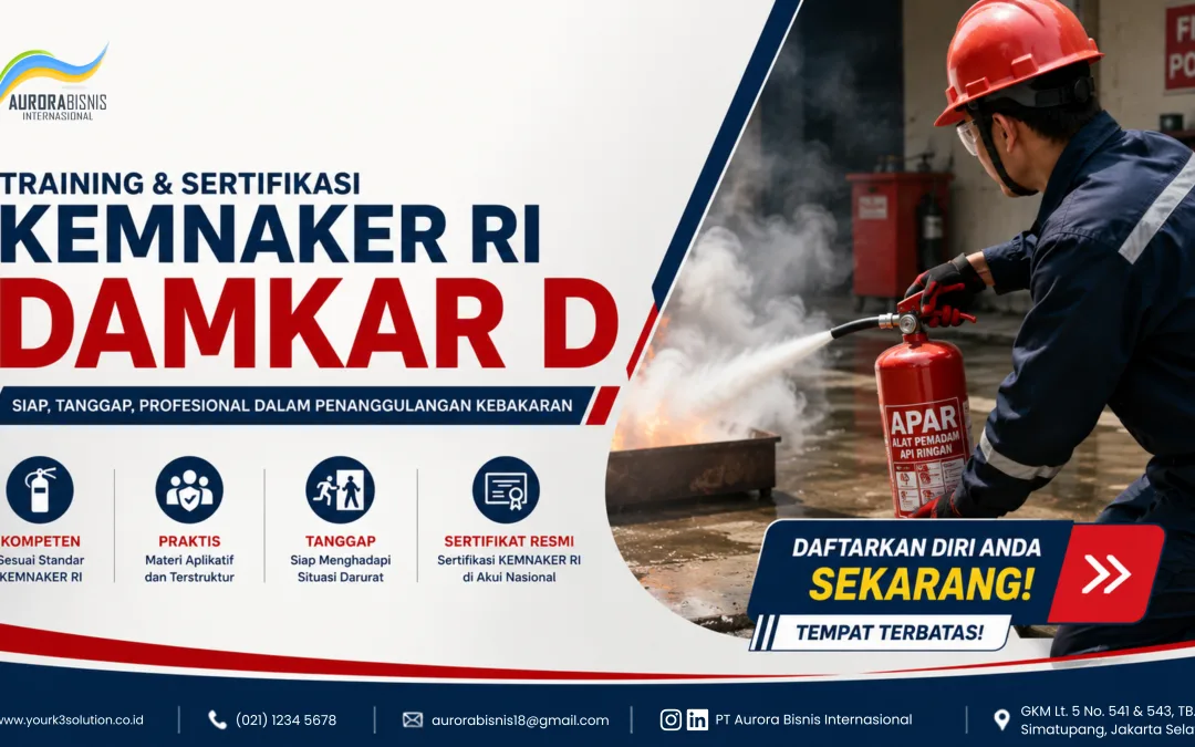 Training Damkar D Sertifikasi KEMNAKER RI