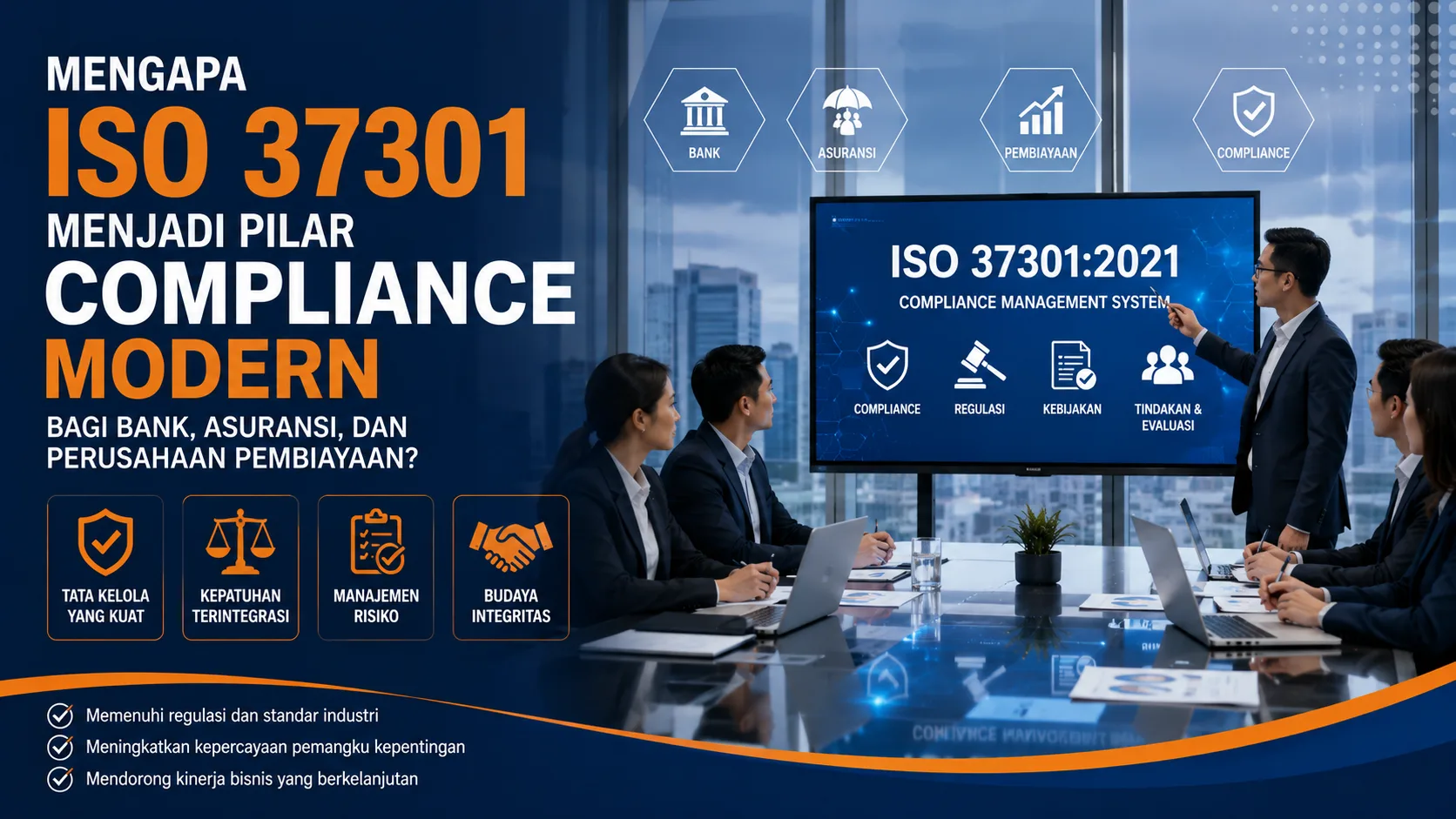 Konsultan ISO 37301 Compliance Management System untuk Bank dan Asuransi ISO 37301 CMS